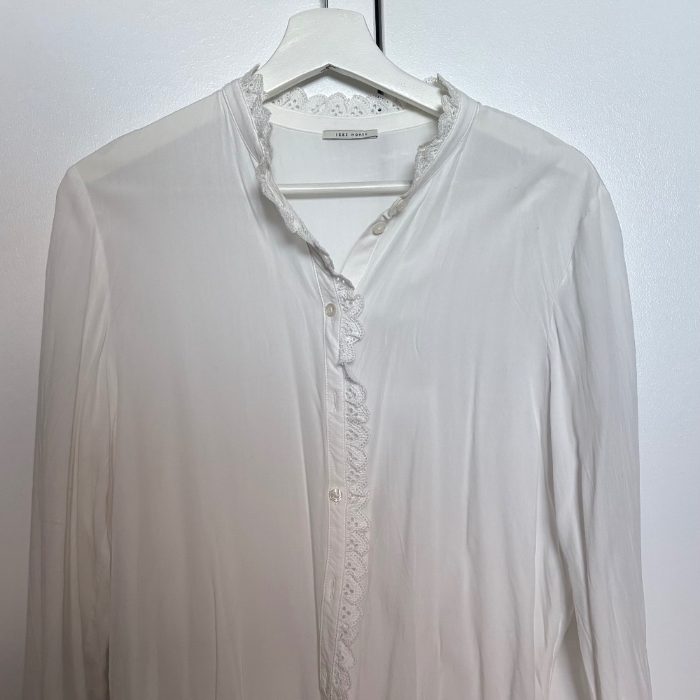 ivory blouse